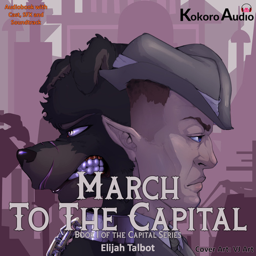 Noir Thornton voices Marak in “March to the Capital” a Dramatized Audiobook by Kokoro Audio, Original Book by Elijah Talbot.